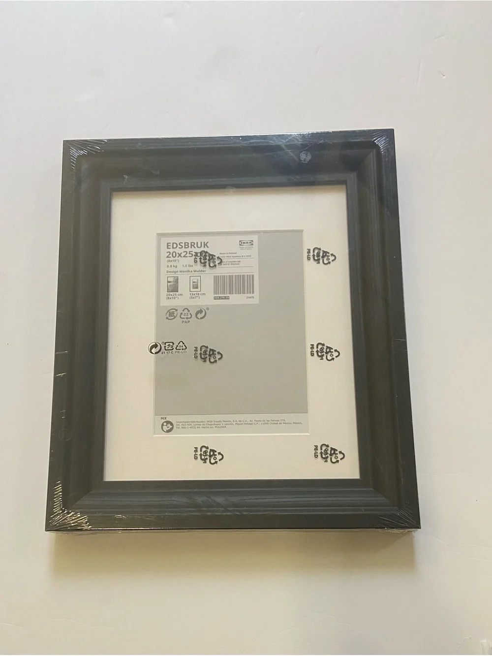 NWT, sealed - IKEA Edsbruk Frame Black 8 x 10